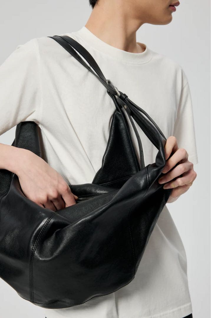 Simple Project レザー ショルダーバッグ モード Y2K