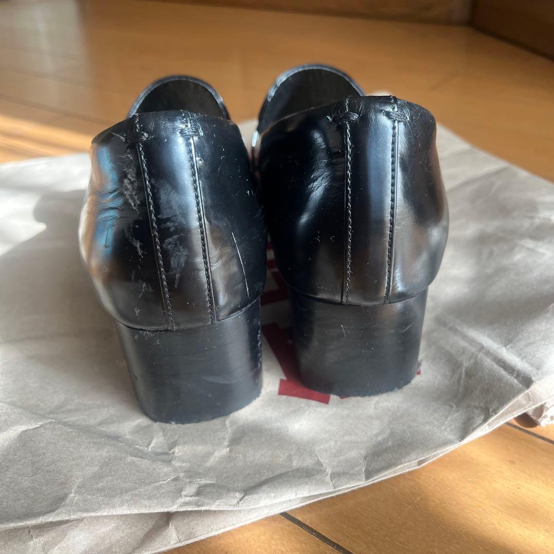 MARGARET HOWELL idea ブラックローファー 23.5cm - メルカリ