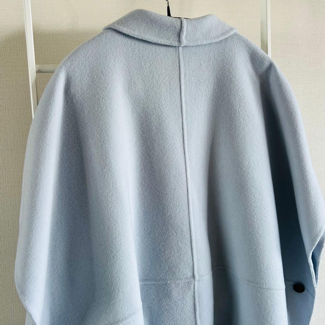 新品Aga➕アーガプラス ケープコートポンチョM38 日本製尾州ウール
