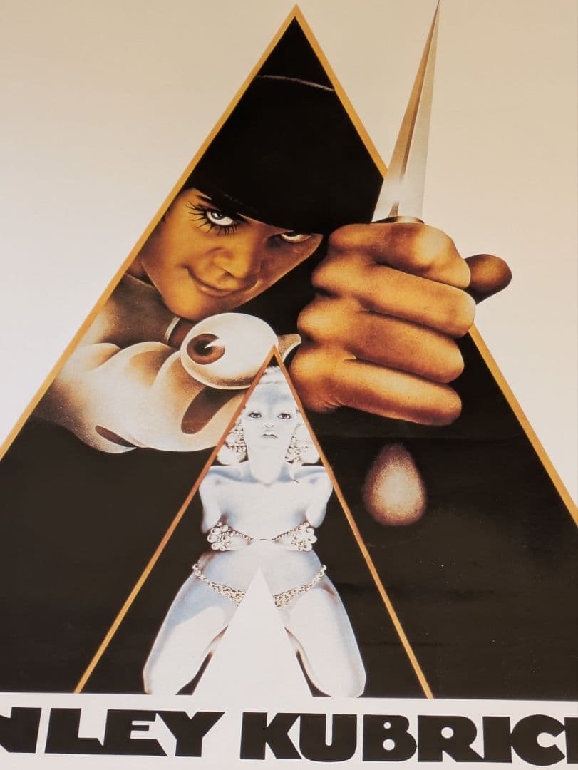 スタンリー・キューブリック 時計じかけのオレンジ ポスター 98cm×約