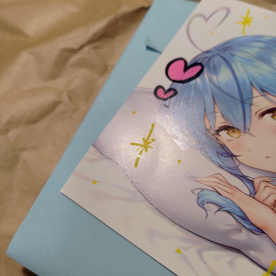 雪花ラミィ 誕生日記念ボイス2020 直筆サイン入りポストカード