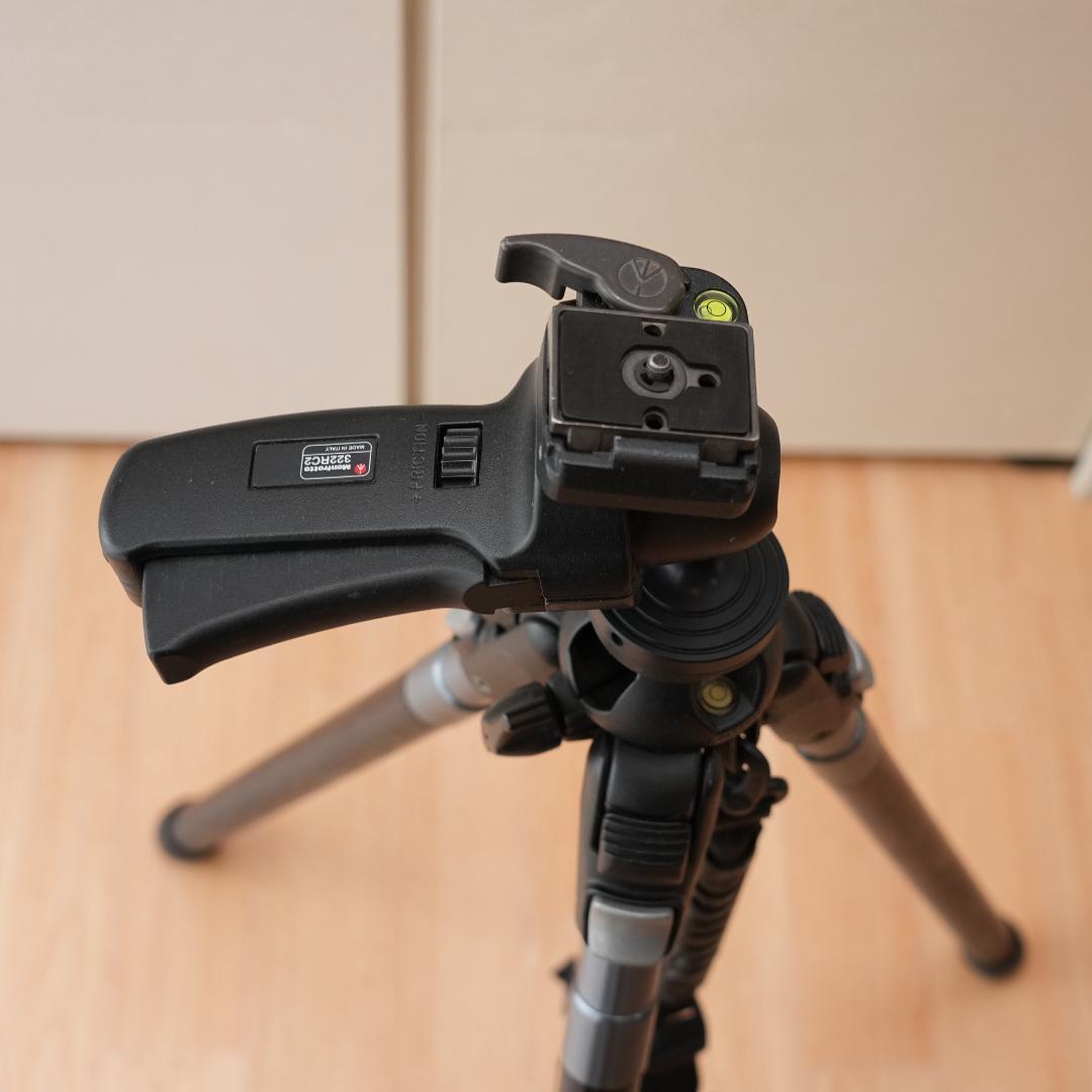 マンフロットManfrottoネオテックプロフォト三脚458B 雲台322RC2