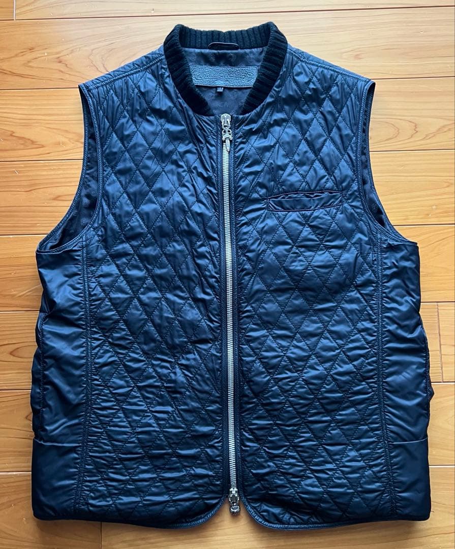 クロムハーツ PAPA キルティングナイロンベスト chrome hearts CHROME HEARTS クロムハーツ（原本有） PAPA NYLON QLTD パパ クロス