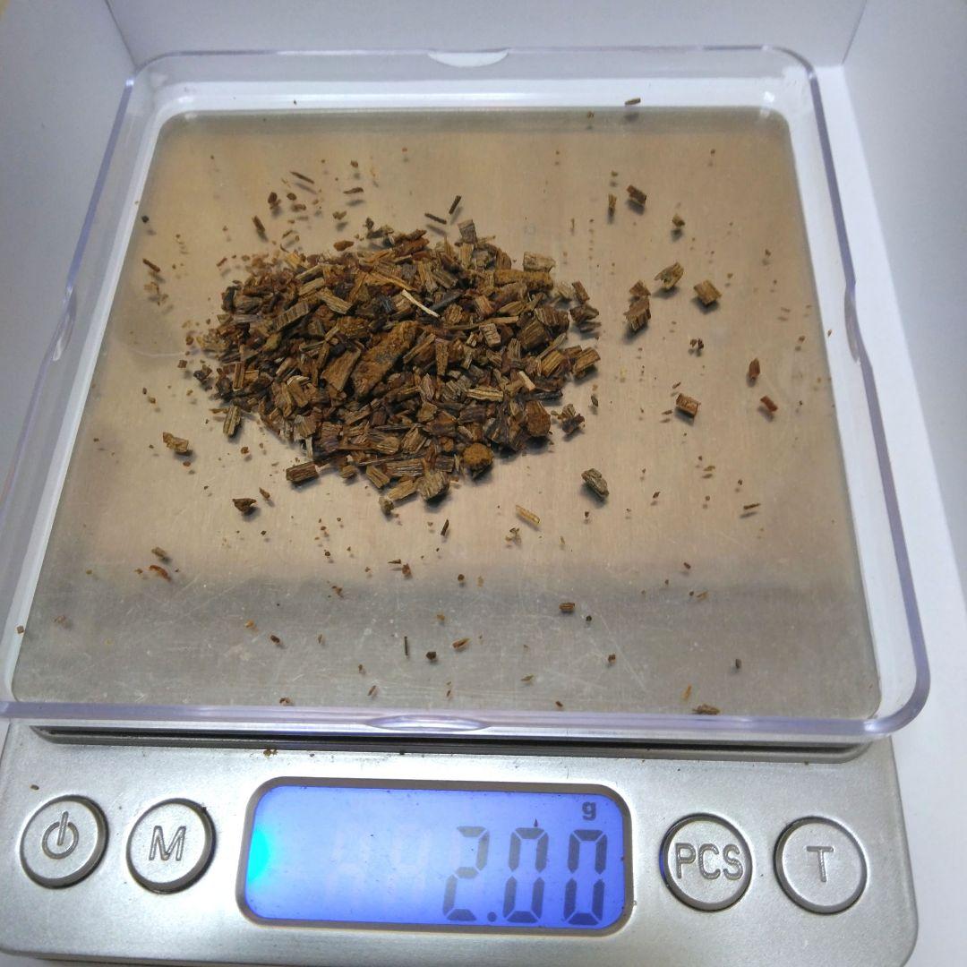 松栄堂　香木沈香 伽羅　刻　2.0g