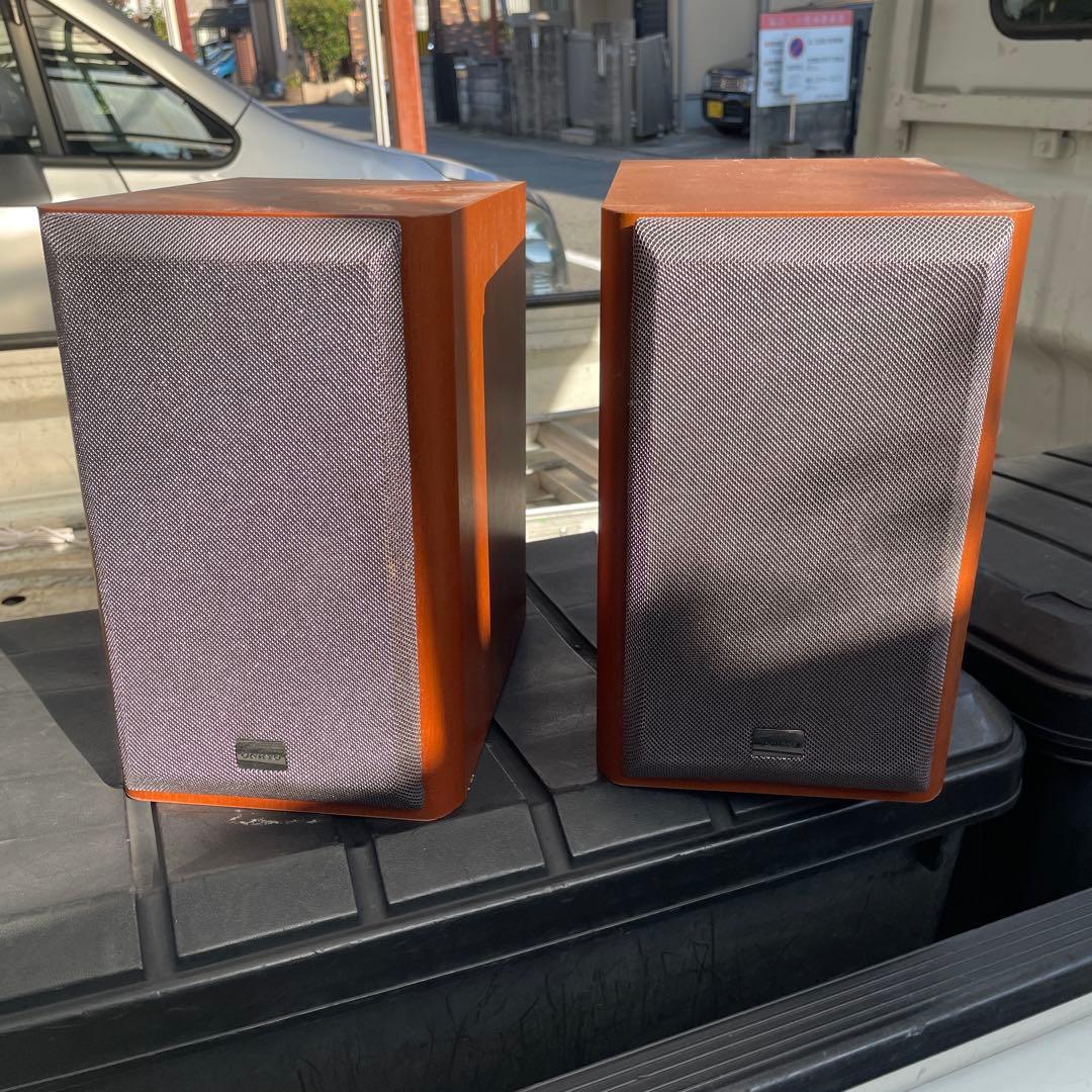 ONKYO ブックシェルフ型スピーカー ブラウン ONKYO ブックシェルフ型スピーカー ブラウン - メルカリ