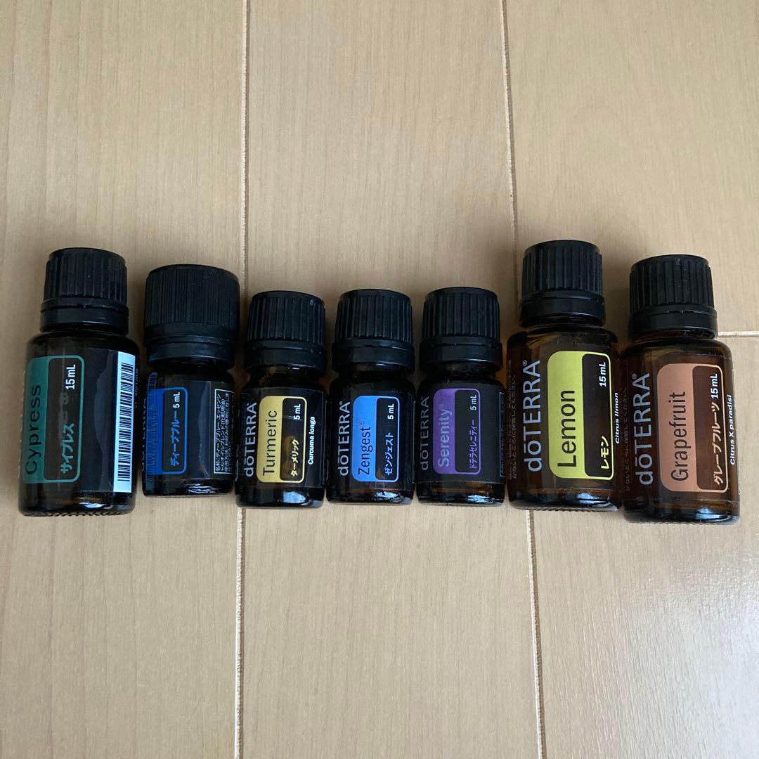 新品doTERRA サイプレス ディープブルーなど7本セット - メルカリ