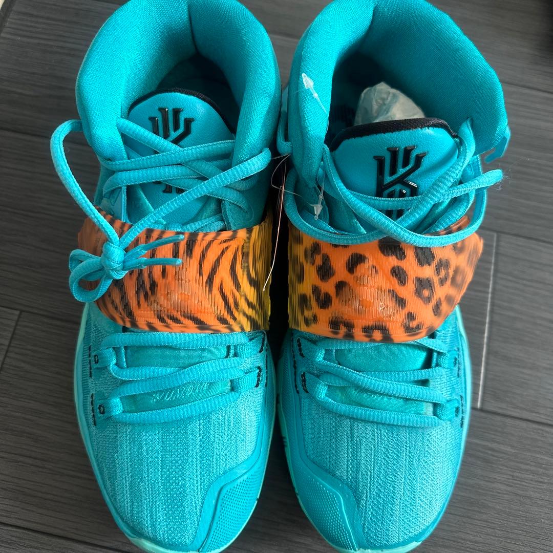 希少☆Nike カイリー6 アクアブルー ヒョウ柄 - メルカリ