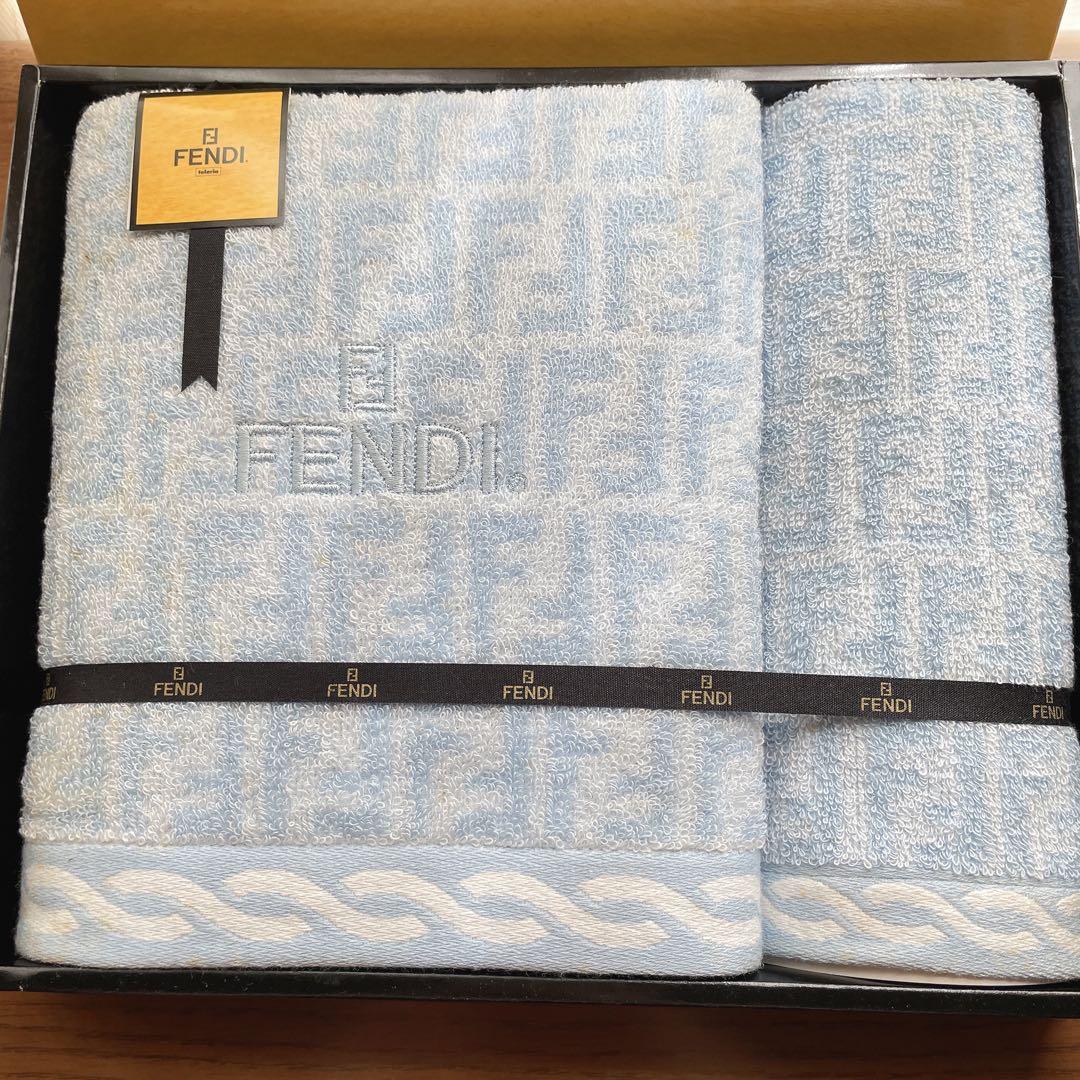 FENDI】タオルセット 未使用品 ギフト 引き出物 ズッカ柄 贈答品