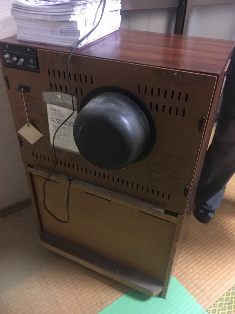 博物館級 SONY ブラウン管テレビ KV 16A ミントコンディション1981