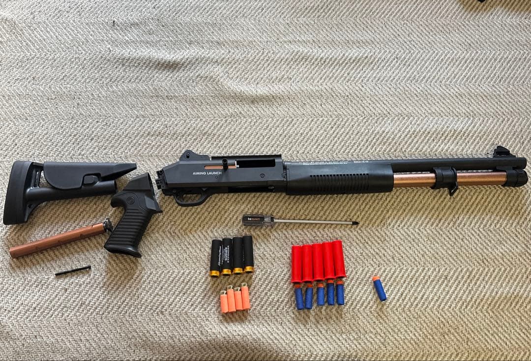 ベネリM4 ナーフショットガン 楽天市場】ベネリ m4 スーペル90 ショットガン ナーフガン 排莢 排弾式