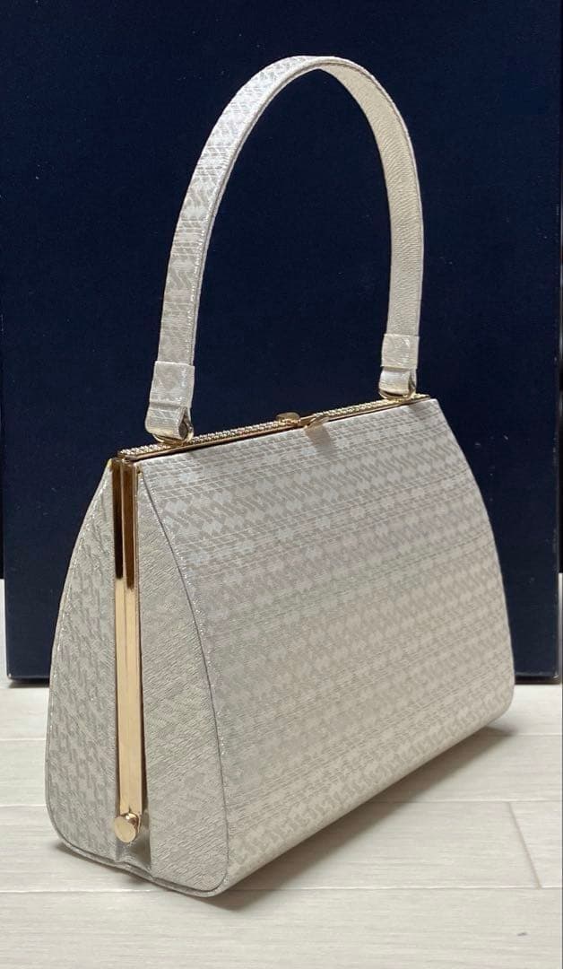 《未使用》草履バッグセット　シルバー