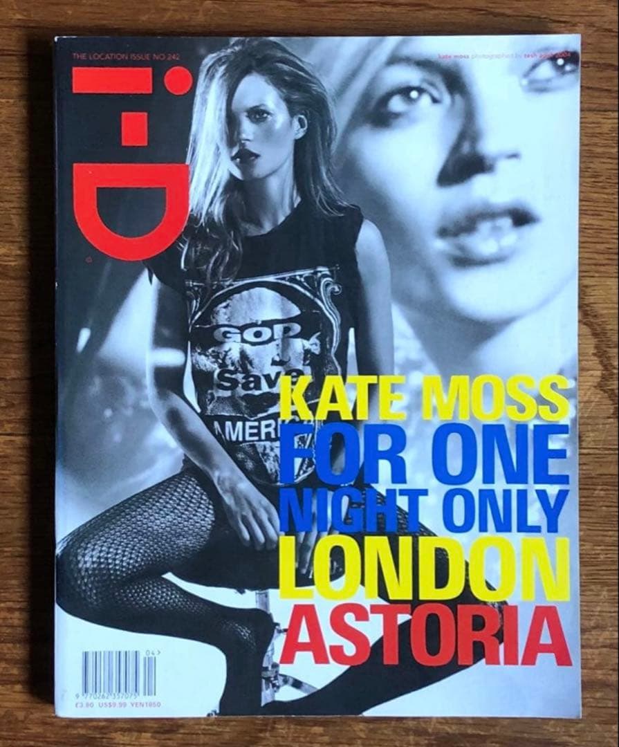 ケイト•モス表紙‼️ i-D Magazine KATE MOSS - メルカリ