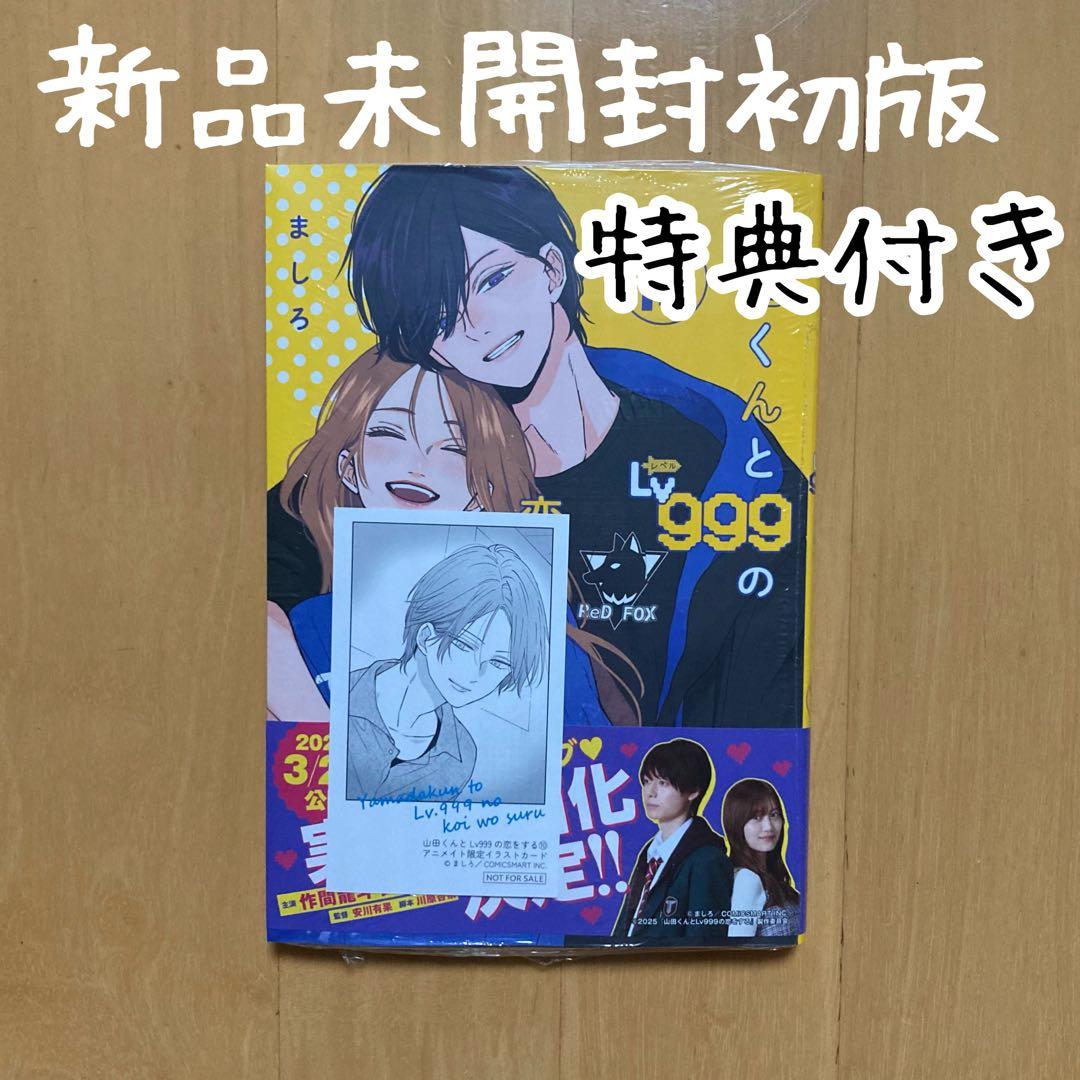 初版 10巻 特典 山田くんとLv999の恋をする アニメイト イラストカード