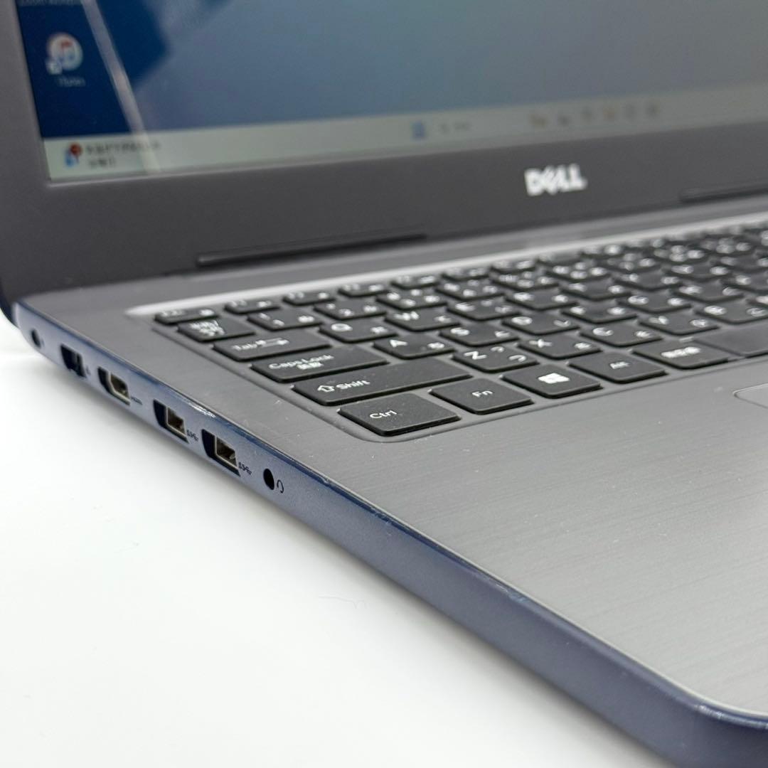 DELLノートパソコン/第7世代/高性能i7/鮮やかな液晶/Windows11