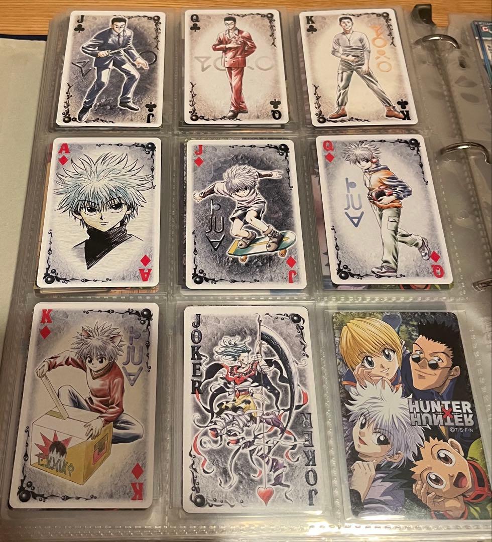 HUNTER×HUNTER 旧 トランプ 絵柄カードのみ17枚 - メルカリ