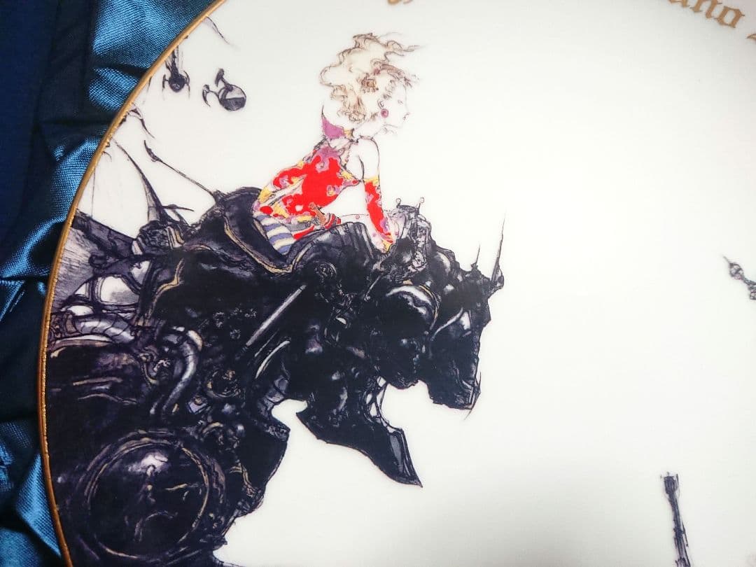 天野喜孝 ファイナルファンタジーⅥ「街」 絵皿 - メルカリ