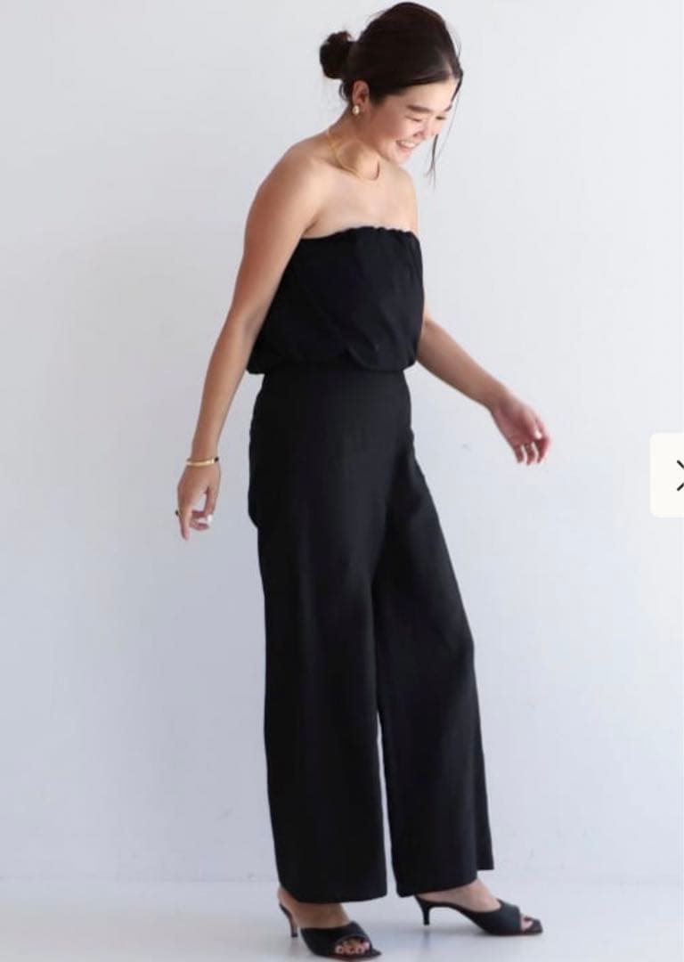 Demi-Luxe BEAMSデミルクスフェミニンベアトップブラックused美品