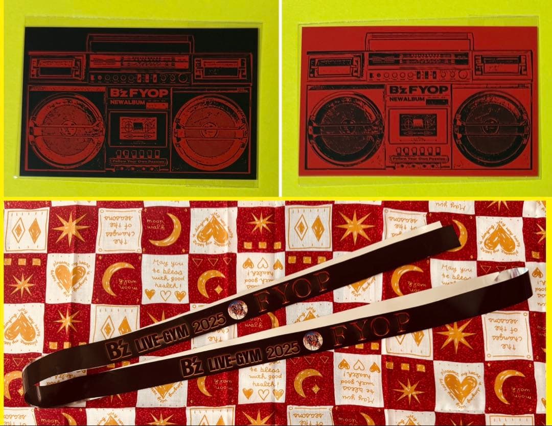 ✨貴重✨ B'z -FYOP-『直筆サイン色紙』おまけ付き❣️ - メルカリ
