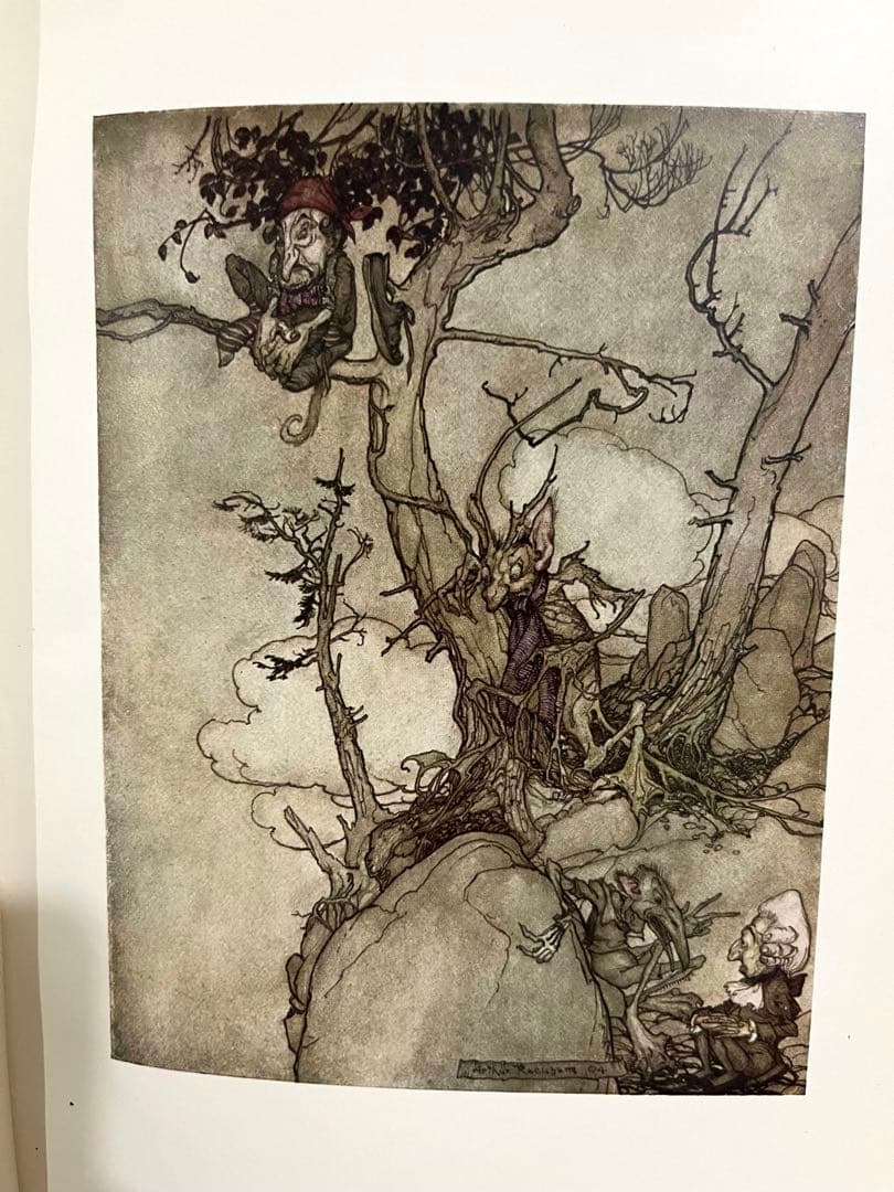 N o.335 希少 アンティーク 洋書 古書 アーサー·ラッカム - メルカリ