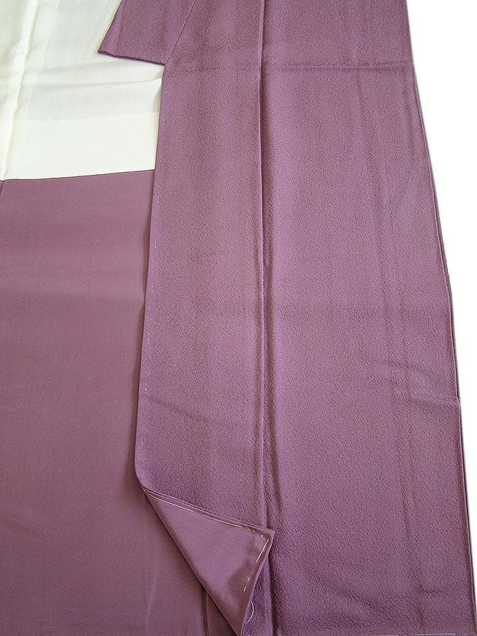 値下げ交渉OK！作家物 ちりめん地 色無地 正絹 B803