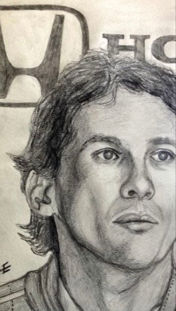 Honda F1黄金期をつくった音速の貴公子、アイルトン・セナ追悼鉛筆