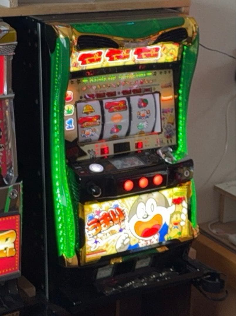 Sうまい棒 実機 コイン不要無し ドアキー 設定キーあり - メルカリ