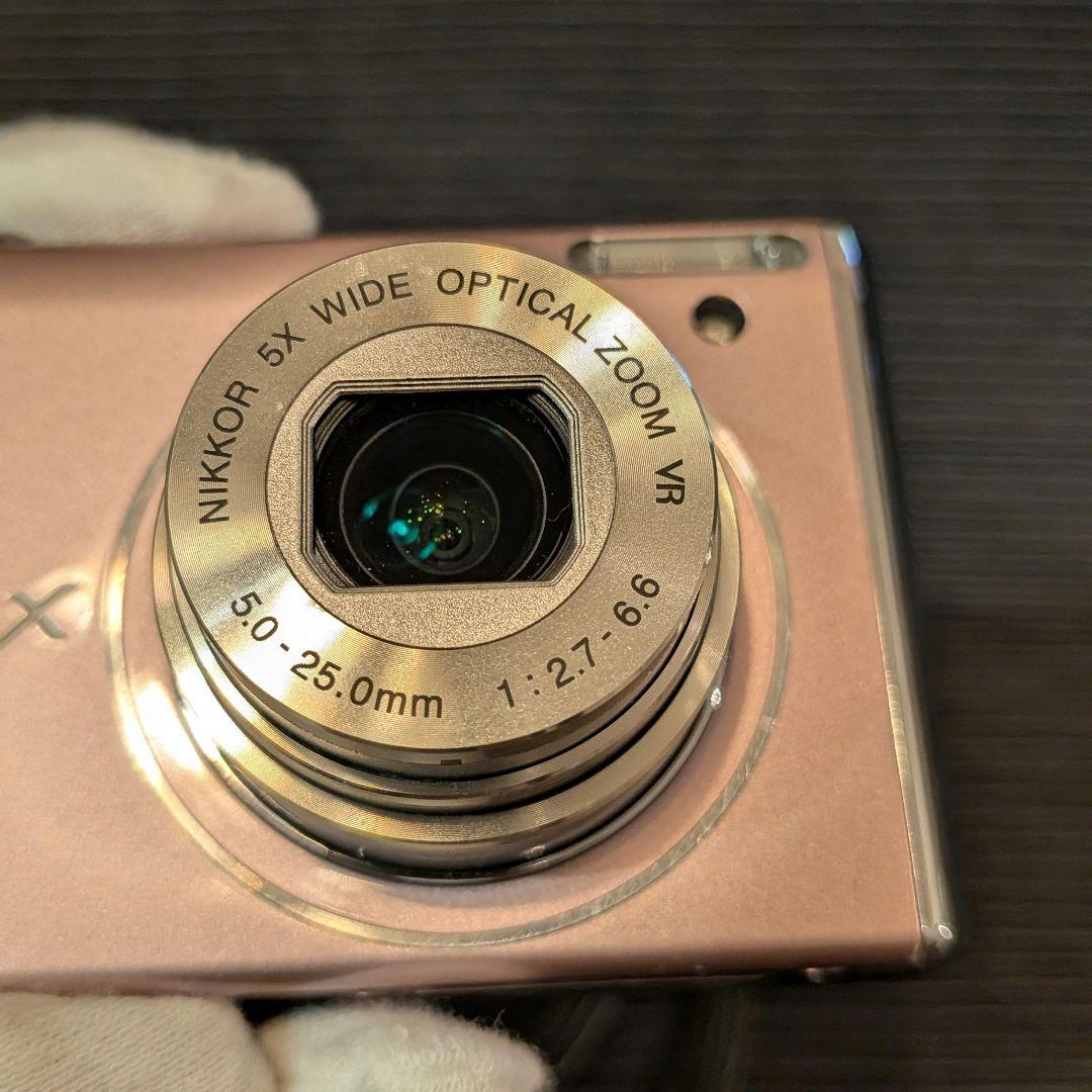 動作品 平成レトロ Nikon COOLPIX S640 ピンク 元箱付き - メルカリ