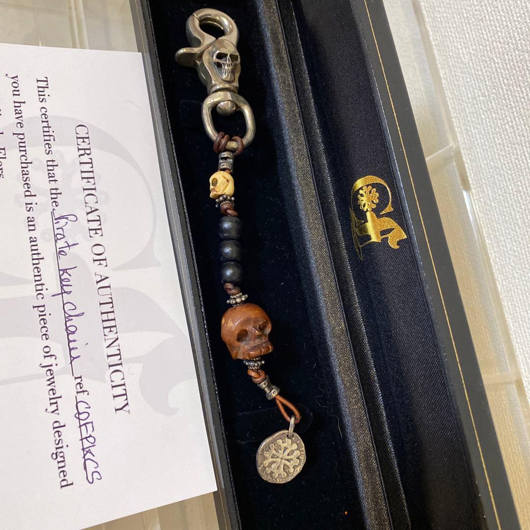 希少❗️ジョニーデップ愛用パイレーツキーチェーン♪】証明書付き