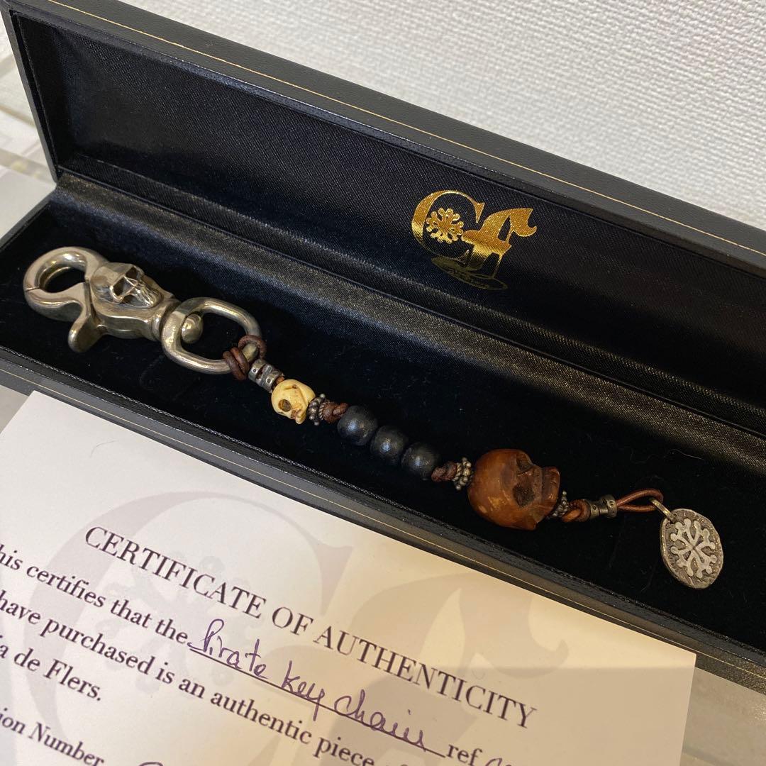 希少❗️ジョニーデップ愛用パイレーツキーチェーン♪】証明書付き