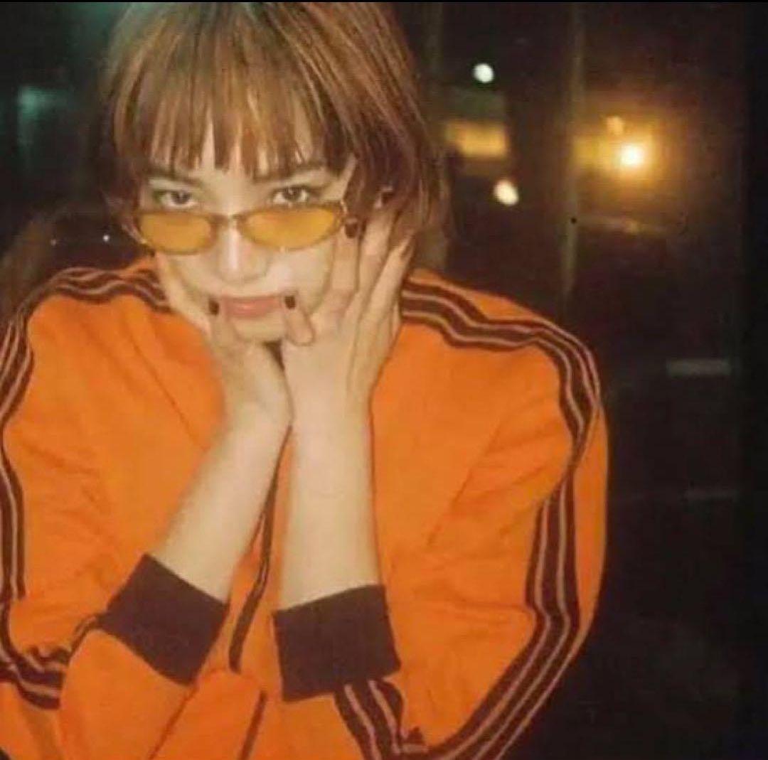 80年代デサント製 adidas オレンジジャージ 小松菜奈・Fukase等着用
