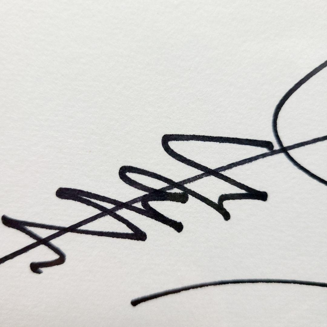 I\"sアイズ 葦月伊織イラスト 直筆サイン色紙