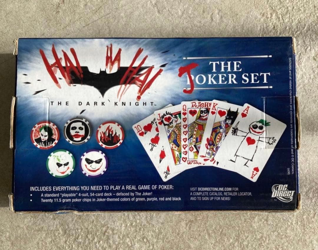 ダークナイト（ジョーカー） ポーカーセット トランプ バットマン