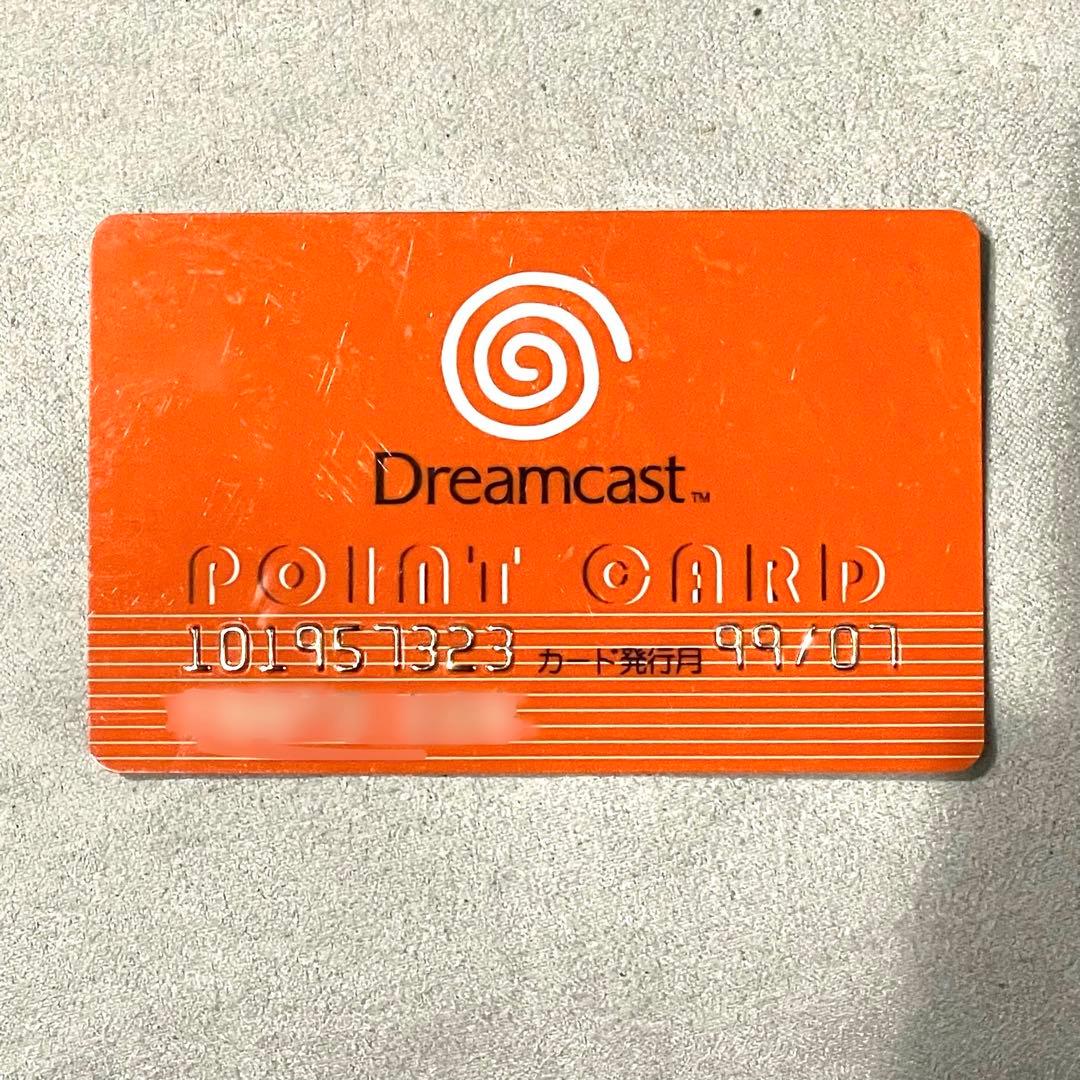 DC ドリームキャスト　ポイントカード　非売品　レア　セガ レトロゲーム DC ドリームキャスト ポイントカード 非売品 レア セガ レトロゲーム