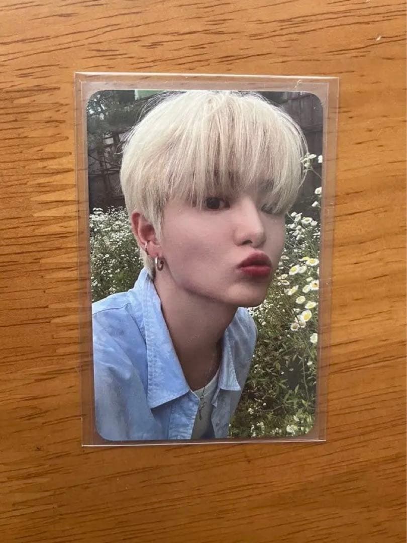 treasure ジフン トレカ ktown4u 対面 金髪 reboot - メルカリ