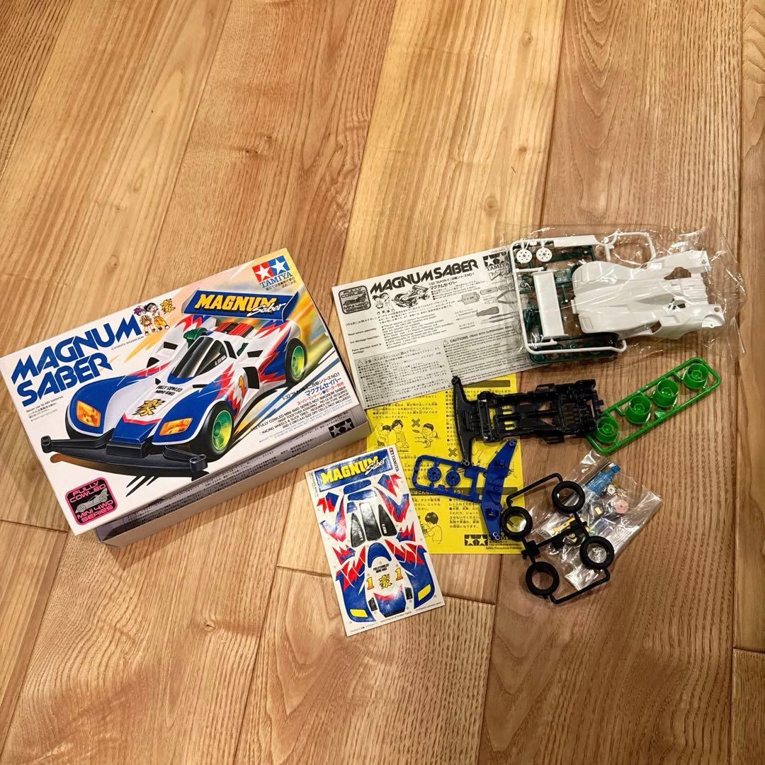 ミニ四駆 マグナムセイバー、ソニックセイバー2台セット - メルカリ