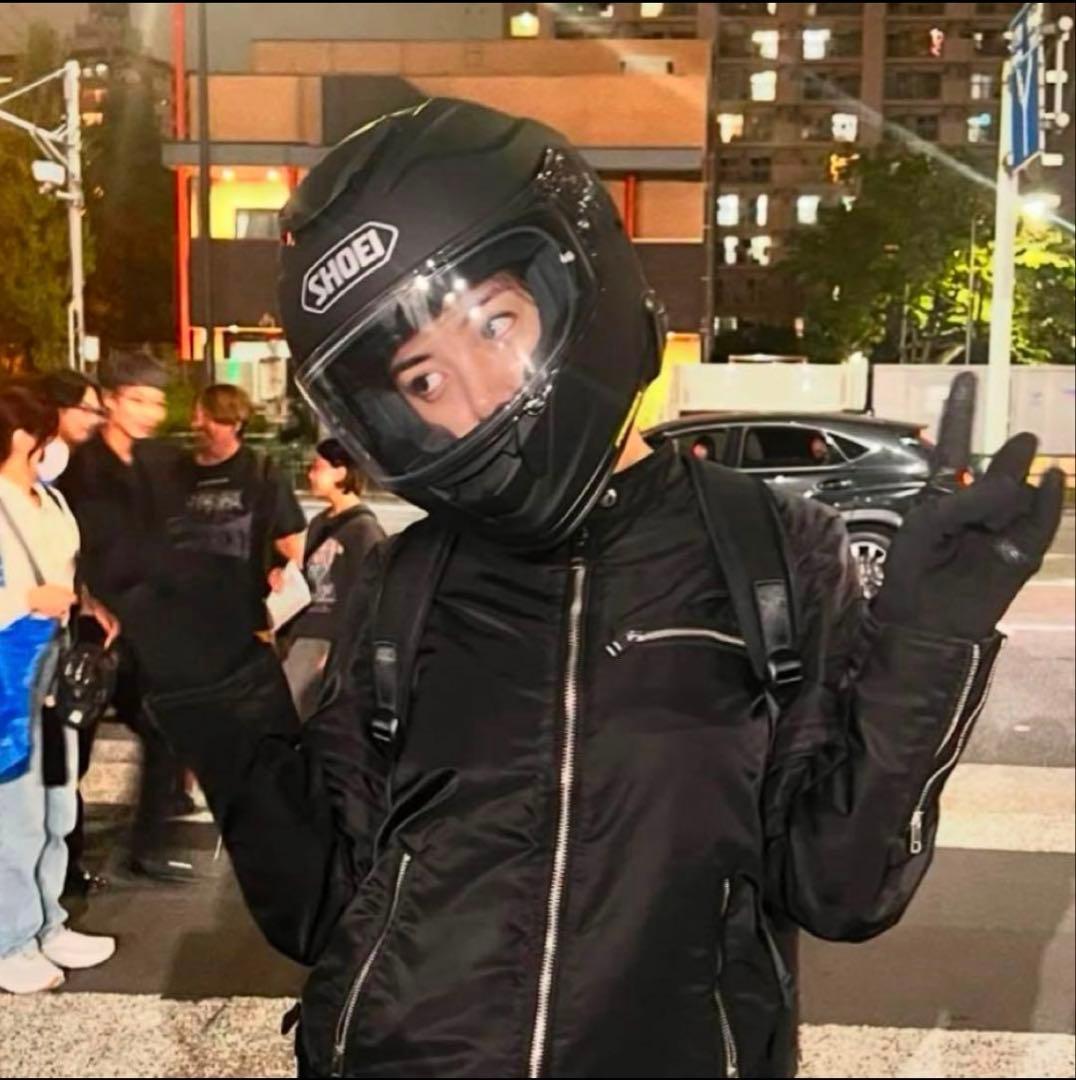 DIESEL 池田エライザ着用モデル ナイロンライダースジャケット Lサイズ