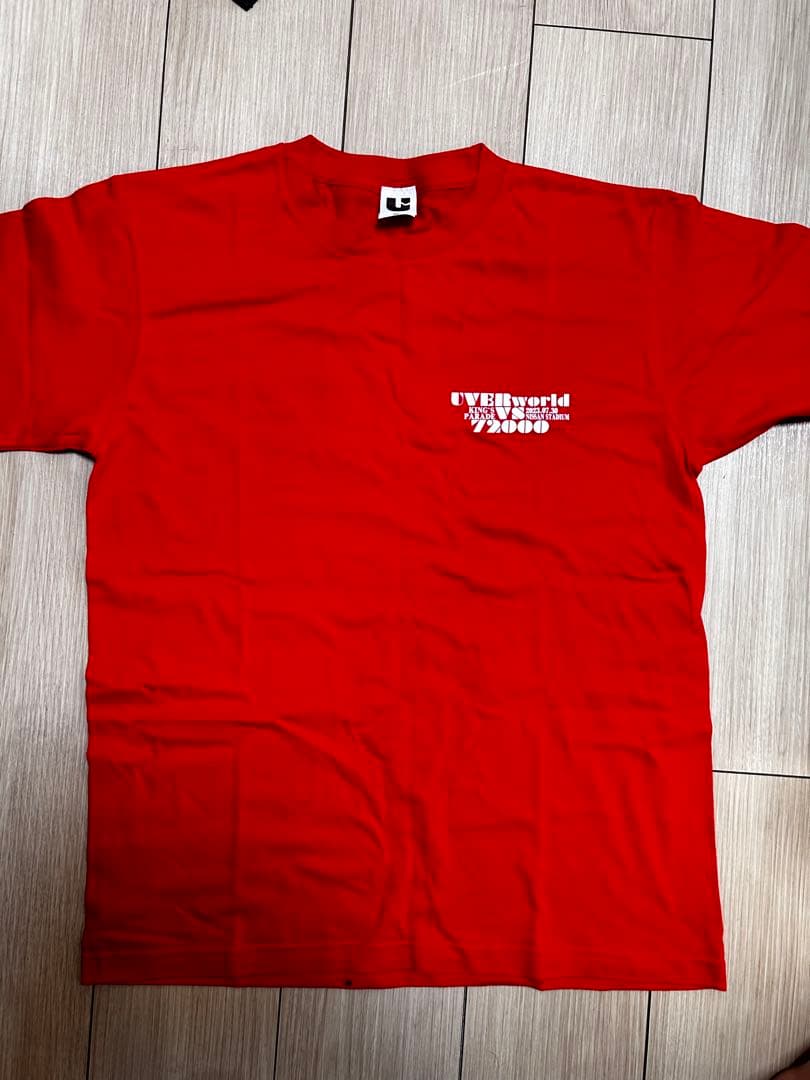 UVERworld 男祭りTシャツ レッド - メルカリ
