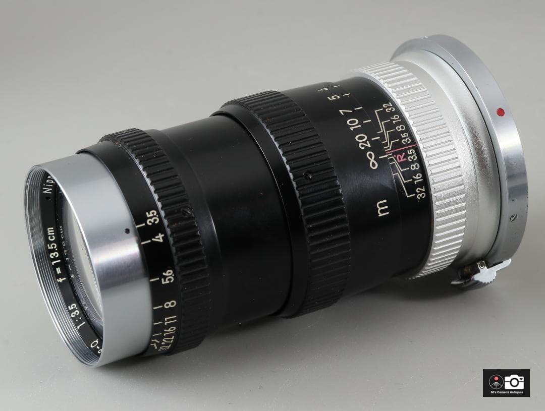 良品Nikkor-Q 13.5ｃm F/3.5 Nikon Sマウントレンズ