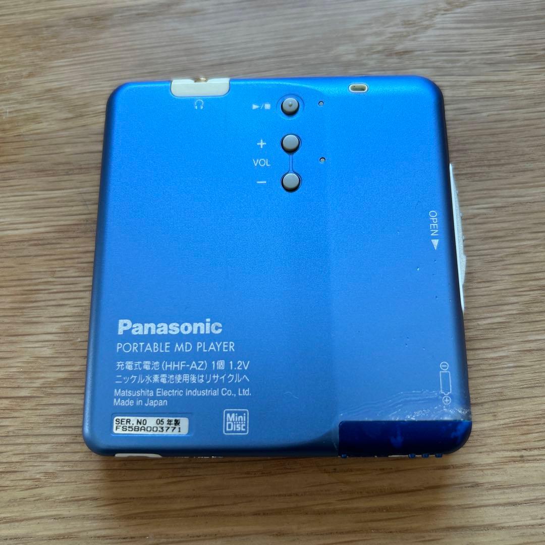 Panasonic SJ-MJ100 ポータブルMDプレーヤー - メルカリ