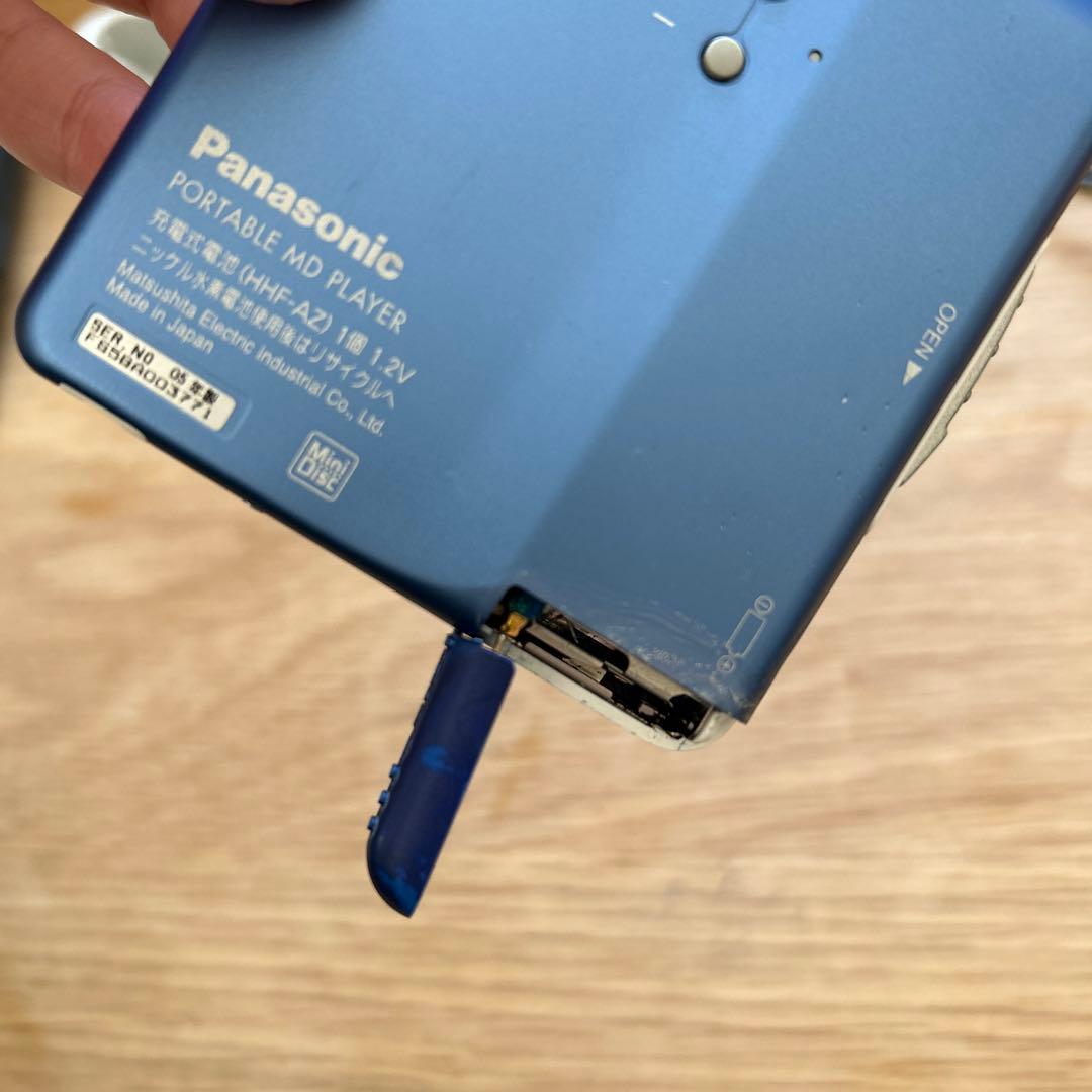 Panasonic SJ-MJ100 ポータブルMDプレーヤー - メルカリ