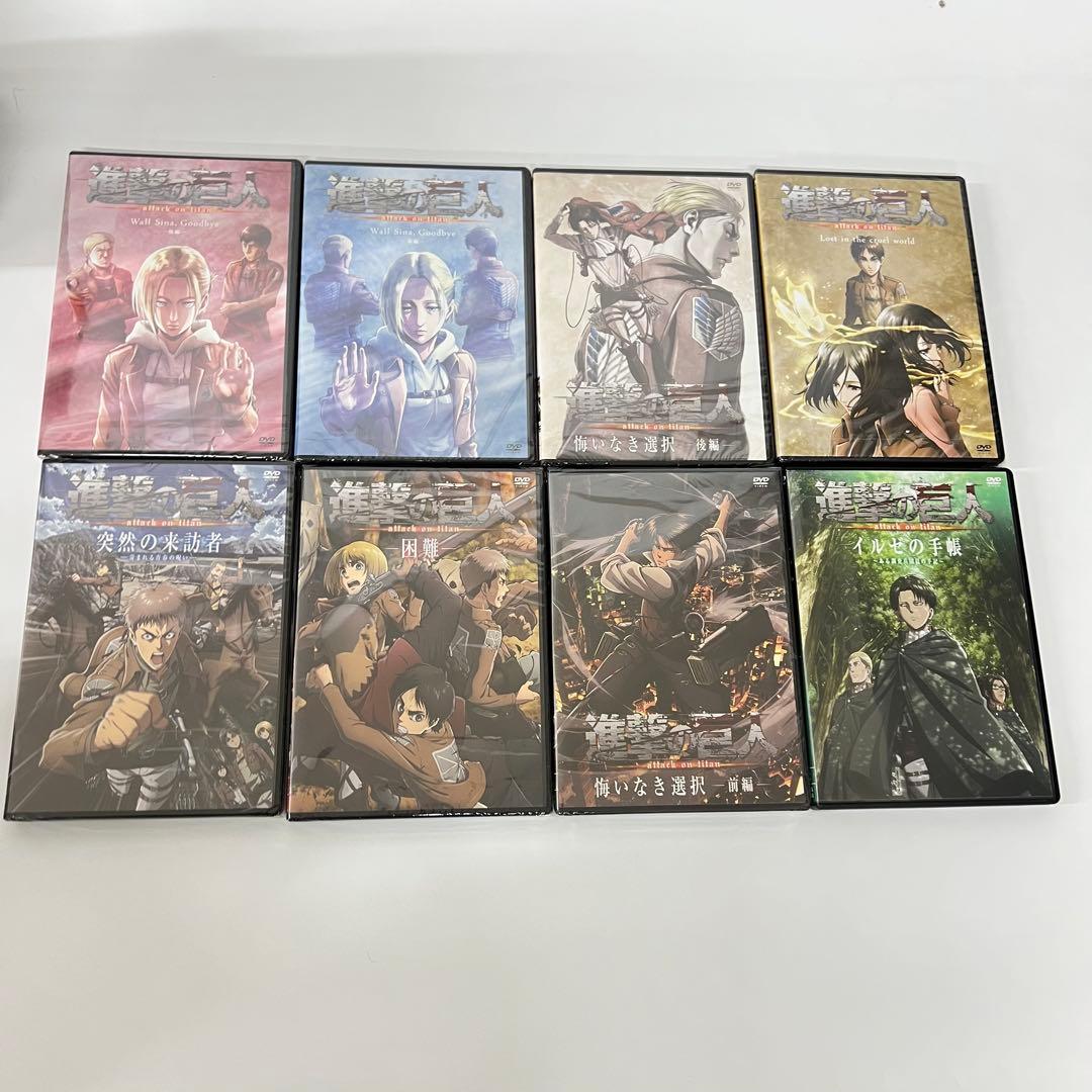 進撃の巨人 漫画 全巻セット 全34巻セット オリジナルDVD 缶バッジ