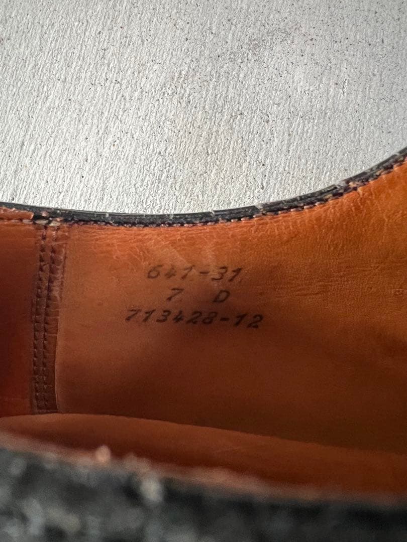 J.M. WESTON GOLF 7D ブラック 26.5cm シューツリー付き