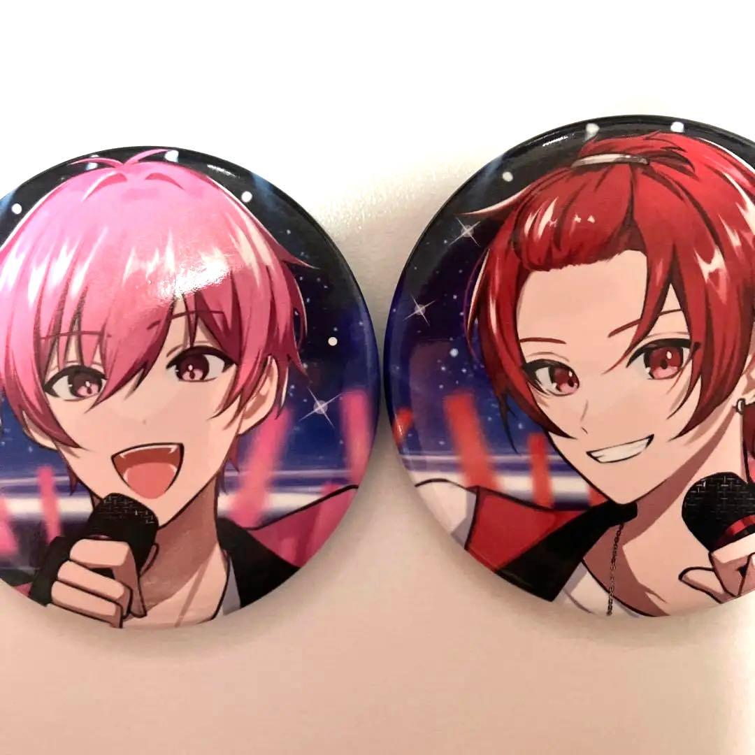 いれいす りうらくん ないこくん 赤組 いいある 缶バッジ - メルカリ