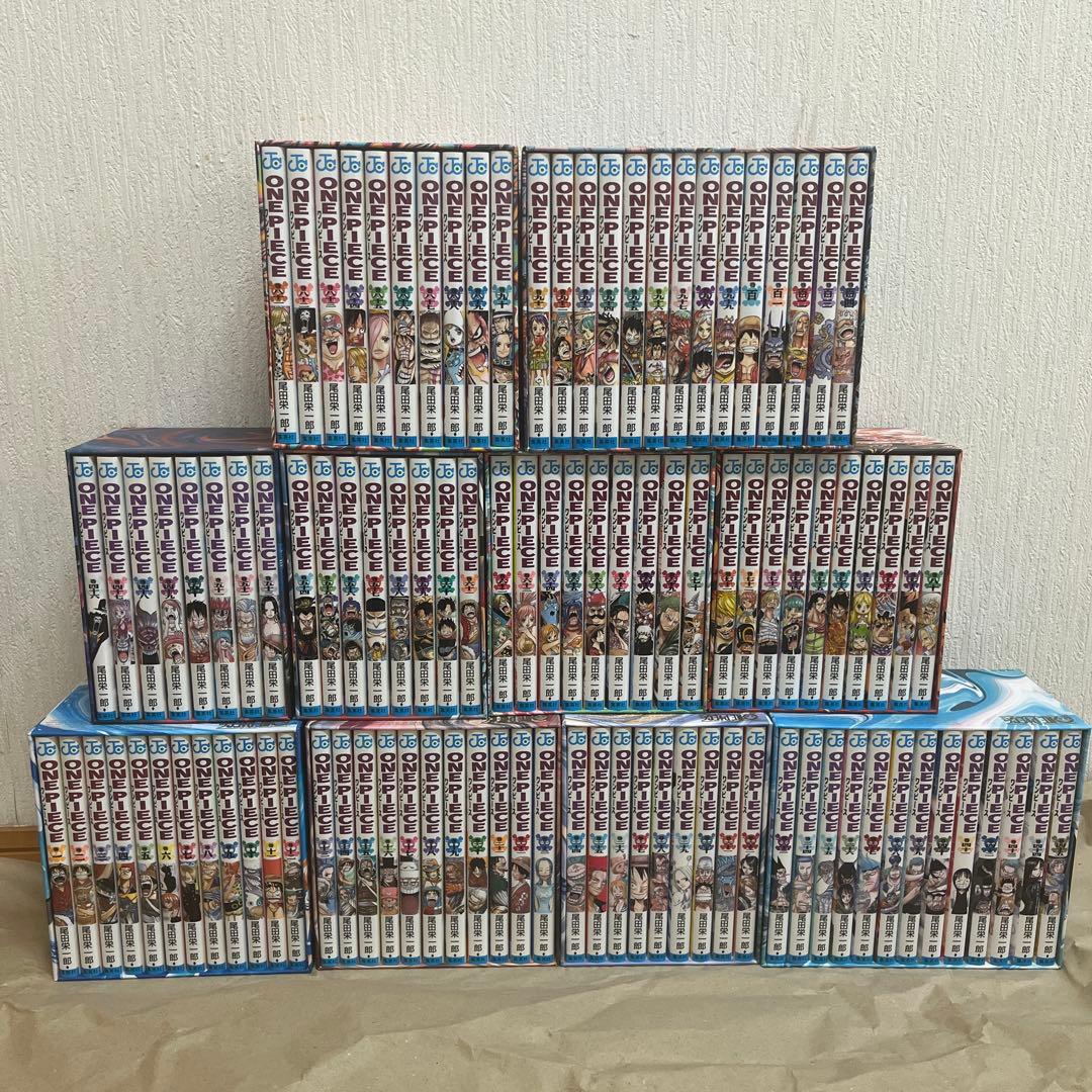 ワンピース 漫画 1〜104巻 epbox 1〜10 ワンピース ONE PIECE BOX EP1-10 1〜104巻 セット 尾田栄一郎 集英社
