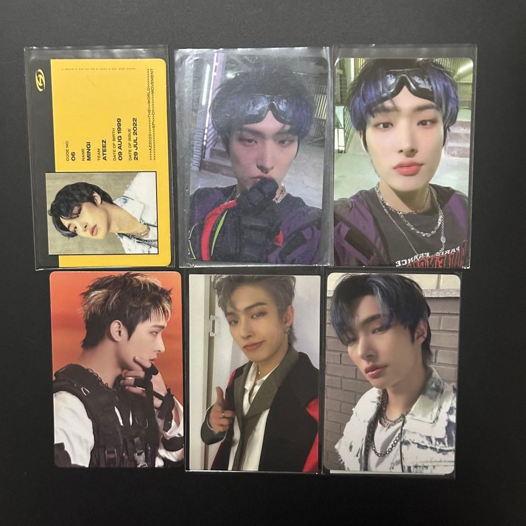 ATEEZ ミンギ トレカセット - メルカリ