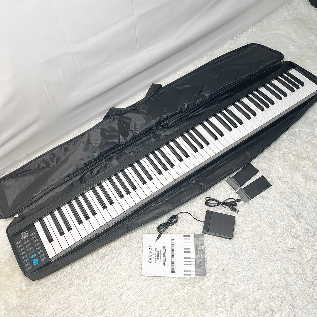 美品】CARINA 電子ピアノ AF0088 88鍵 使用数回 動作確認済 - メルカリ