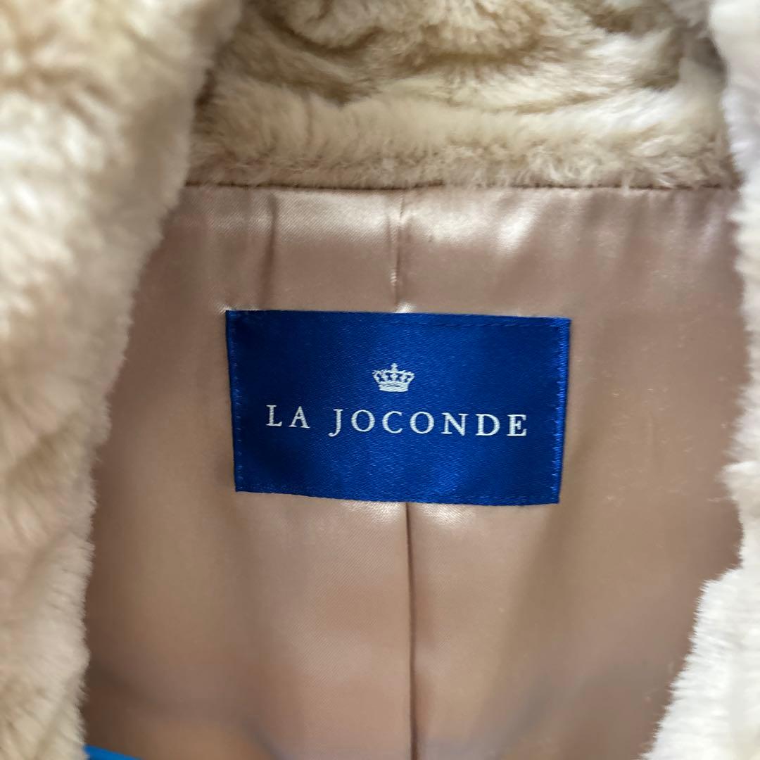 LA JOCONDE ファーコート MJ-9 クリーム色 - メルカリ
