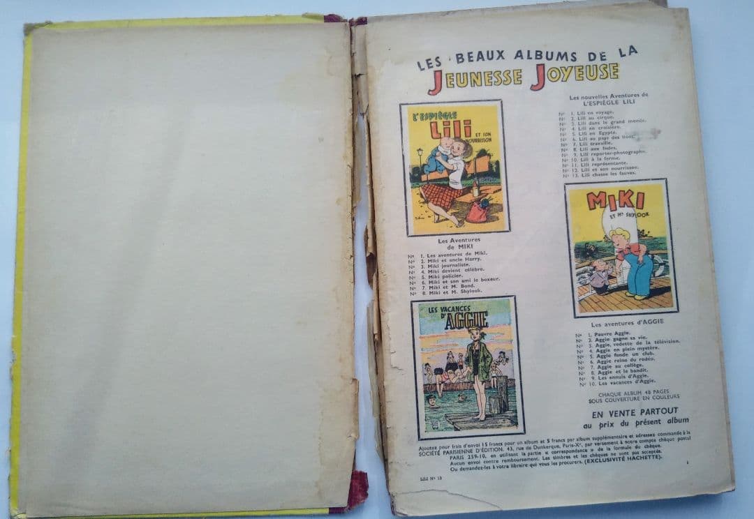 【レア】フレンチコミック リリ（ Lili）