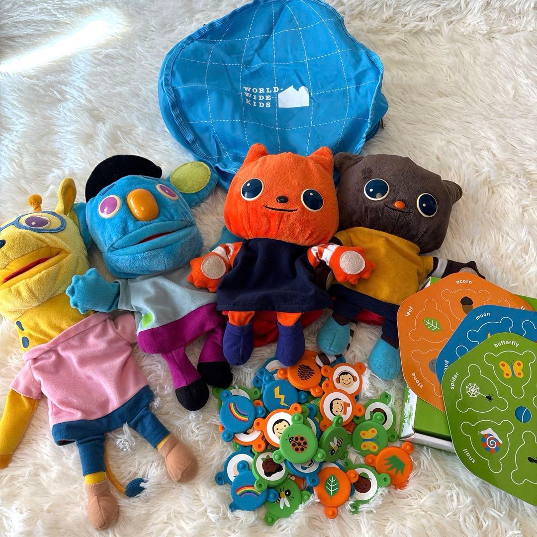 《美品多数》ワ－ルドワイドキッズWorldwide Kids ベネッセ　英語教材