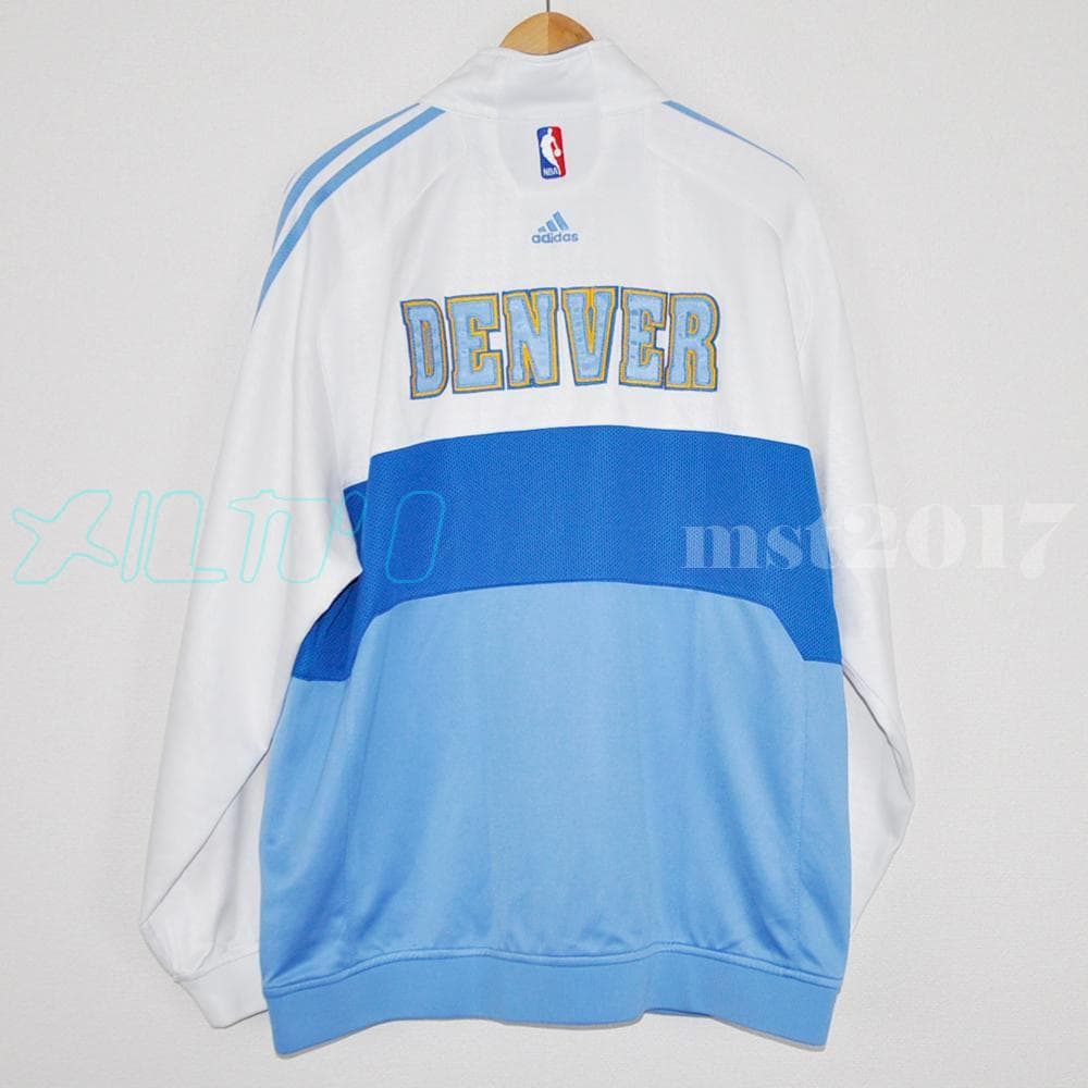 NBA ウォームアップ】adidas ナゲッツ ウォームアップジャケット